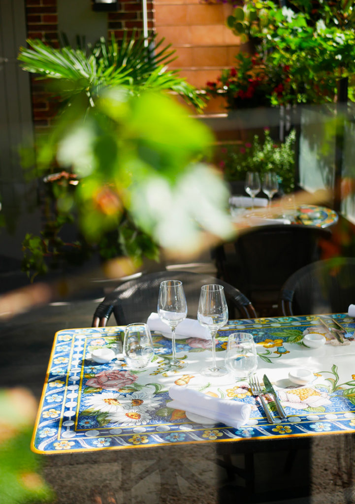 terrasse restaurant italien chartres